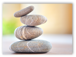 photo of rocks balanced on each other