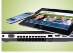 cell phone, tablet, laptop computer