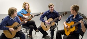 FRCC quartet of musicians