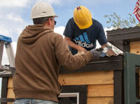 Students Build Shed for Habitat for Humanity