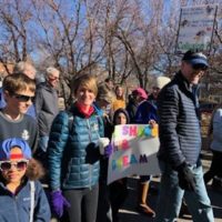 FRCC students, faculty and staff join the MLK march and celebration in Fort Collins.