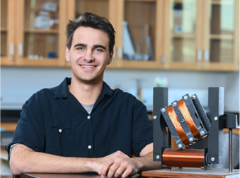 Kevin Plocher in classroom