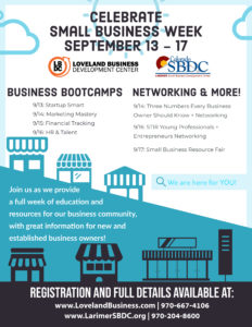 small business week poster