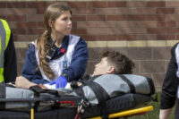EMS, Nursing, Law Enforcement Students Gain Hands-on Experience in Immersive Training Drill